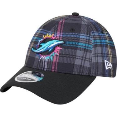 Imagem de Boné New Era 9Forty Stretch Snap Miami Dolphins NFL Crucial Catch 2024 Masculino-Masculino