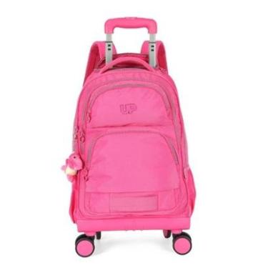 Imagem de Mochila Rodinhas 360 Dino Crinkle Costas Notebook Up4you-Unissex