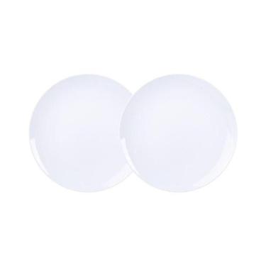 Imagem de Jogo 2 Pratos Rasos Sophia Em Porcelana 28 Cm Tramontina