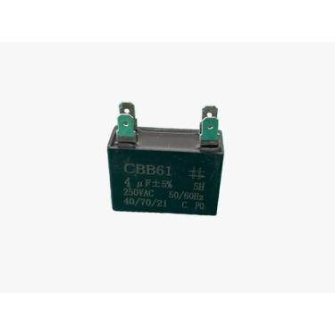 Imagem de 5x Capacitor Partida 4uf/250v Faston 37x15x25mm Cbb61
