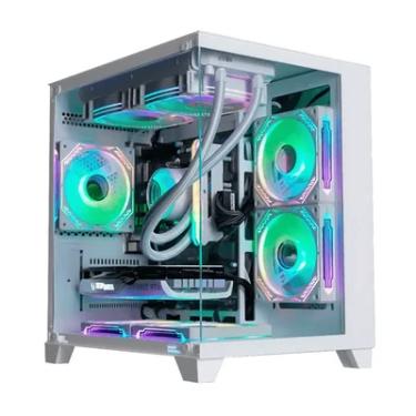 Imagem de PC Gamer Ryzen 5 5500, RTX 4060, 16gb Ddr4, SSD Nvme 500gb, 600w 80 Plus, Aquapc03-e