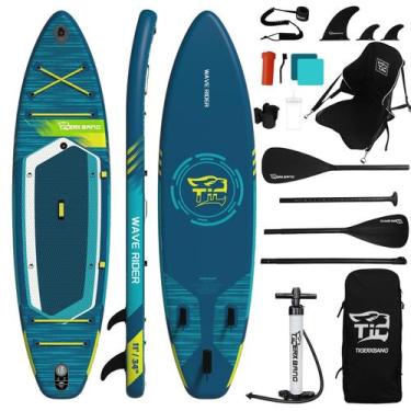 Imagem de Prancha de Stand Up Paddle TIGERXBANG 335x86x15 cm com Acessórios