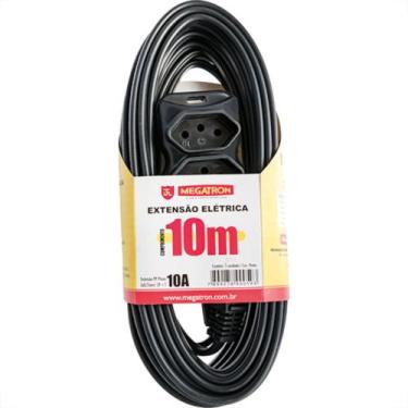 Imagem de Ext Megatron Pp 0,75 10Mt 2P+T10A Preto