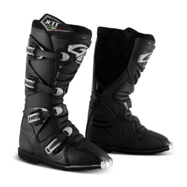 Imagem de Bota motocross adulto pro tork jett trail, Preto, 45