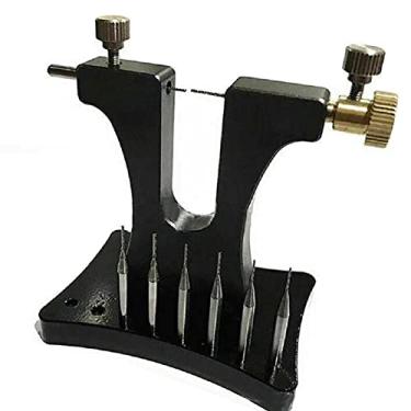 Imagem de Extrator de tala de parafuso danificado quebrado para movimento do relógio com ferramenta de reparo de 0,6/0,7/0,8/0,9 mm