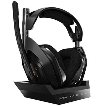 Imagem de ASTRO Gaming A50 Wireless Headset + Base Station Gen 4 - Compatible with Xbox Series X|S, Xbox One, PC, Mac - Black/Gold