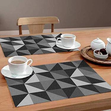 Imagem de Jogo Americano Ykio 6 Peças 30x40 Cm Base Emborrachada