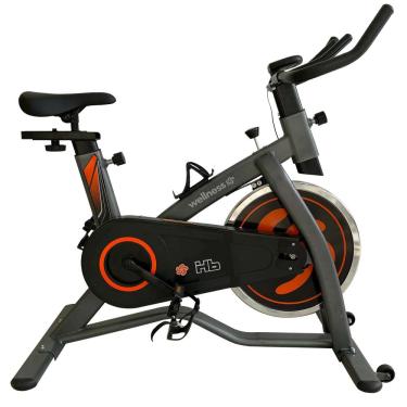 Imagem de Bicicleta Ergométrica Wellness Spinning HB Roda 9 kg Mecânica até 100 kg GY047