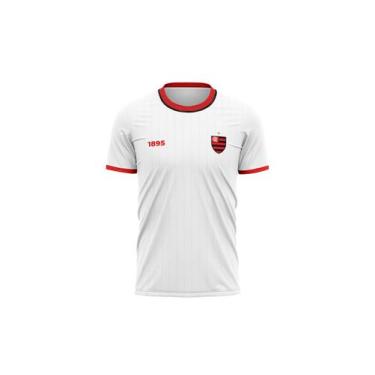 Imagem de Camisa Braziline Flamengo Master Masculino - Branco