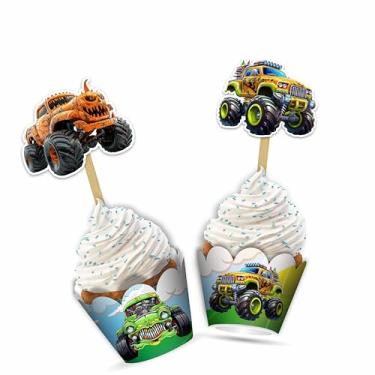 Imagem de Seyal® Embalagem de cupcake Monster Truk