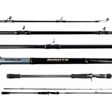 Imagem de Maruri, Vara Pesca Maruri Avante Denis Garbo 2,40m 30-60lbs 802H 2 Partes p/Carretilha