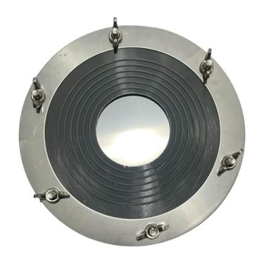 Imagem de predolo Tenda fogão jack tenda flanela piscando queimador de madeira tubo de combustão montagem telhado tubo de ventilação piscando para garagens, PRETO