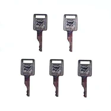 Imagem de Chaves de ignição e porta, 6693241 6709527 A77313 307852A1 pacote com 5 para minicarregadeira Bobcat S130 S175 S220 S300 S450 S550 A220 T140 T10 T220 50 T3 00 T590 T650 730 742 763 843 864 963 310 440