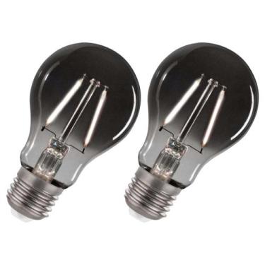 Imagem de Lâmpada Led Fumê 30W Kit 2 unid. Iluminação Branco Quente Decorativa V