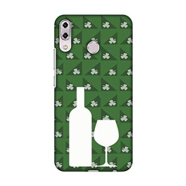 Imagem de AMZER Capa rígida de encaixe Slim Designers com kit de cuidados de tela para Asus Zenfone 5Z ZS620KL - Verde