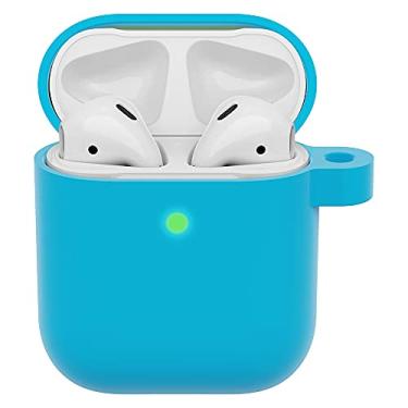 Imagem de OtterBox Capa de toque macio para AirPods Apple (1ª e 2ª geração) – Freeze Pop (azul)