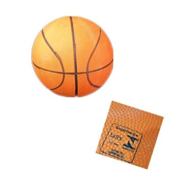 Imagem de Bola Basquete Tamanho 7 Padrão - Miki Toy, Laranja so bola