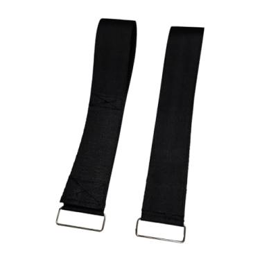 Imagem de simhoa 2x Correias de pé para máquina de remo, substituição de faixas leves para treinamento de pernas, equipamento de fitness de fácil montagem, faixas para