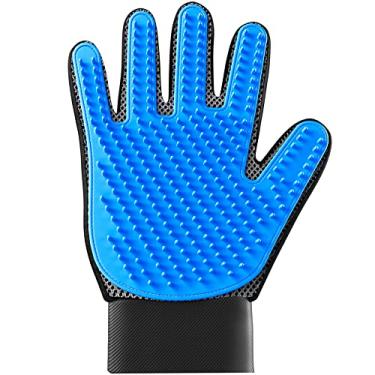 Imagem de KENNELS & KATS Luvas de cuidados para animais de estimação | Luva de remoção para cuidados fáceis e sem bagunça | Luva de cuidados para cães, gatos, coelhos e cavalos com cabelo