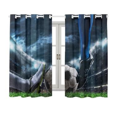 Imagem de Cortina Infantil Decorativa, 2,00 x 1,50 m, Estampas Digitais (CAMPEONATO)