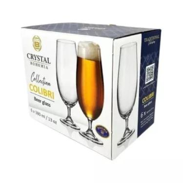 Imagem de Copos Para Cerveja Bohemia Conjunto 6x380ml