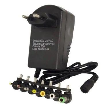 Imagem de Fonte Regulada Até 12V Com 7 Plugs 42W AL-37CH - Altomex