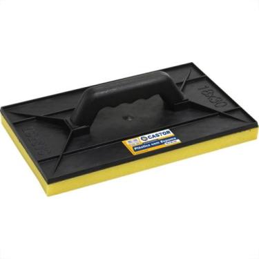 Imagem de Desempenadeira Pvc Castor 18X30 Com Espuma Preta 122