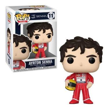 Imagem de Pop! Funko Ayrton Senna 11  Racing Mclaren F1 - Funko Inc.