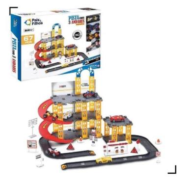 Imagem de PISTA GARAGEM COM 3 ANDARES Pais e Filhos
