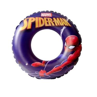 Imagem de Boia Circular Infantil do Homem Aranha 72 cm - Boia Para Criança - Eti