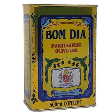 Imagem de Azeite de Oliva Português Bom Dia Lata - 500ml - - Mirazeite SA, 500ml