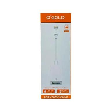 Imagem de Cabo adaptador lightning para USB 3.0 O'GOLD