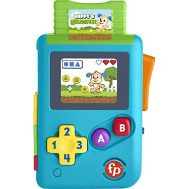 Imagem de Fisher-Price Brinquedo Para Bebês E Crianças Pequenas, Riem Aprendem, Lil' Gamer, Atividade De Aprendizagem Videogame Faz Conta Com Luzes Brincadeiras Desenvolvimento