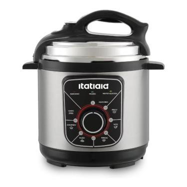 Imagem de Panela De Pressão Essencial 5 Litros 220v 900w Inox Itatiaia