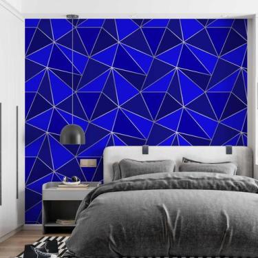 Imagem de Kit 6 Rolos Papel De Parede Adesivo Zara Tons De ul 3,0M - Gh Papel De