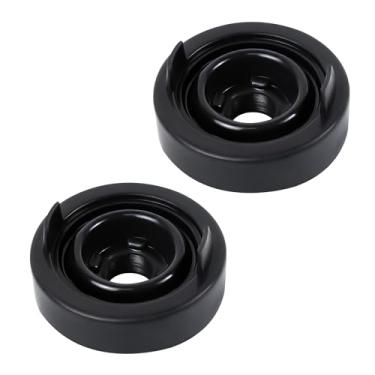 Imagem de Hbxdeco 2 peças de capa de farol de carro para proteção de lâmpada H4, capa protetora de farol de borracha de 80 mm para resistência à poeira e à água, tampa de poeira universal de luzes LED H4 para a