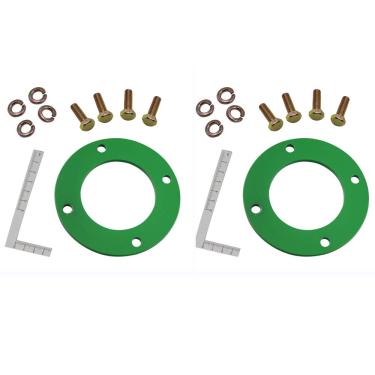 Imagem de Anel de Reforço de Baralho de Cortador Lelecar para John Deere 106,6 cm Cortador D100 D110 D130 D140 D160 LA100 LA105 LA110 LA115 LA120 LA125 LA130 LA140 LA145 LA155 LA165 X110 X120 X140 L100 L110 (Conjunto de 2)