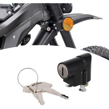 Imagem de JFG RACING Sur Ron Trava de cabeça de alumínio para guidão de direção de segurança anti-roubo para bicicleta suja elétrica Talaria MX3 MX4 Sur Ron S/X Segway X160/X260