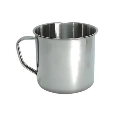 Imagem de Caneca Inox Premium 300ml  Alça Resistente, Estilo - Tuut, Prata