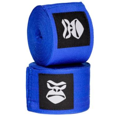 Imagem de Bandagem Fita Elástica 3 Metros Boxe Muay Thai Treino Protetor Mao Punho Gorilla