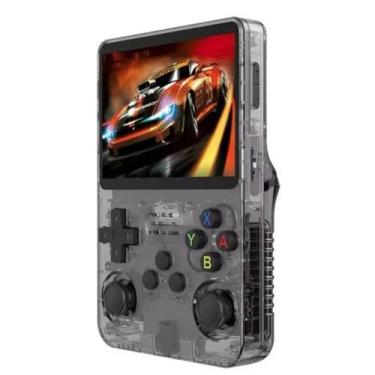 Imagem de Video Game Portátil R36S 64Gb +15000 Jogos K5 X12 Preto - Imports