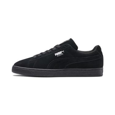 Imagem de PUMA Suede JR Classic Kids Tênis (criança pequena/criança grande), Preto, 45