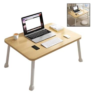 Imagem de Mesa Notebook Multiuso Madeira, Pés em Metal - Cores Sortidas