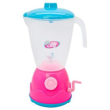 Imagem de Brinquedo Liquidificador Le Chef Kit Cozinha Infantil Colorida Para Me