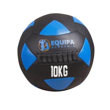 Imagem de Wall Ball 10KG Couro - Equipa Academia
