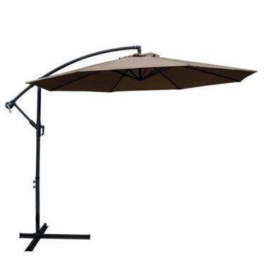 Imagem de Ombrelone Lateral Bahamas RIvatti 300 cm em Alumínio sem Base Capa em 