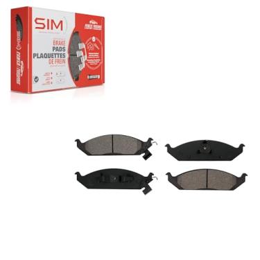 Imagem de Pastilhas de freio a disco frontal SIM-650 para Chrysler Sebring Dodge Stratus Cirrus Plymouth Breeze