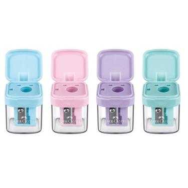 Imagem de Apontador Com Depósito Mini Box Pastel Faber Castell