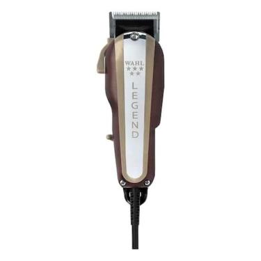 Imagem de Máquina Corte Profissional Wahl Legend 110v Prateado vermelho, 110V