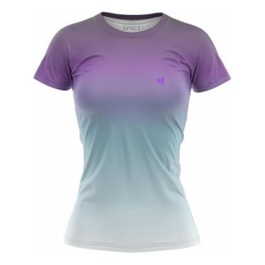 Imagem de Camiseta Feminina Blusa Academia Treino Fitness Proteção Uv - Efect, A